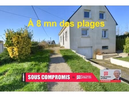 maison 5 chambres sur 1200 m2 à 8 mn des plages