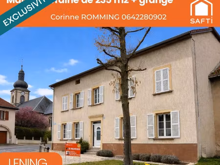 vente maison 9 pièces 235 m² dieuze (57260)