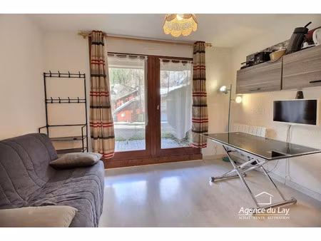 vente appartement 1 pièce 19 m² à les contamines-montjoie (74170)  110 000 €