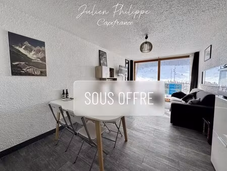 appartement rénové – studio au pied des pistes à saint-léger-les-mélèzes !
