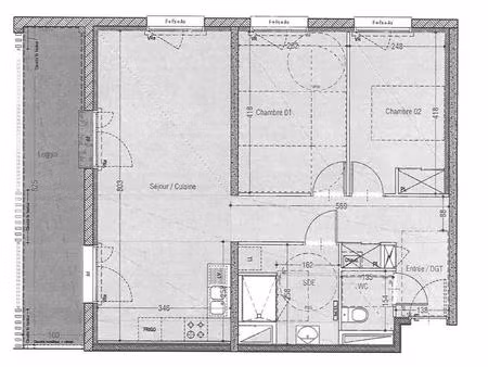 t3 - centre ville - sainte luce sur loire
