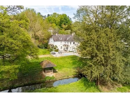 (78) exclusivite courgent - maison de maitre xix ème 350 m² - parc 1.5ha - piscine - vues