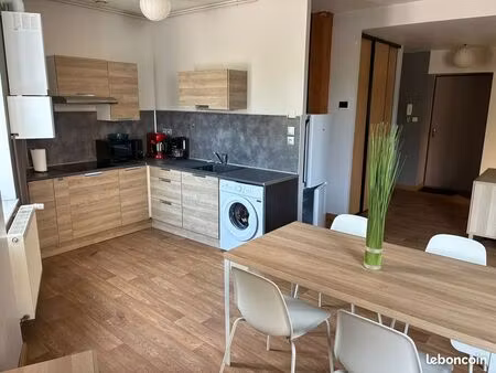 appartement meublé 71 m2 au centre de ciry le noble (71420)