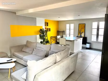 50m2 meublé - perpignan centre