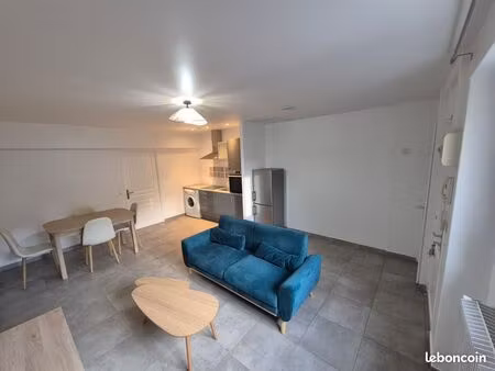 orléans centre - t2 meublé - 40 m² - vue exceptionnelle - chauffage inclus