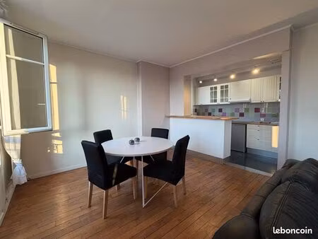 soisy centre ville f2 meublé 48 m2