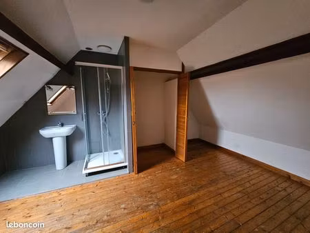 maison 1 chambre/1garage/ pas de jardin