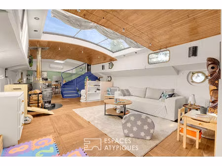 péniche rénovée à ramonville - st agne