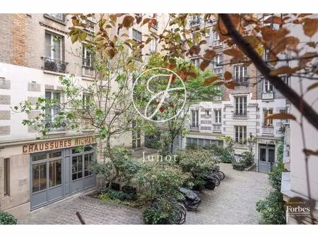 paris 4e - saint paul - appartement - 2 pièces - 44 37m² carrez - 1 chambre