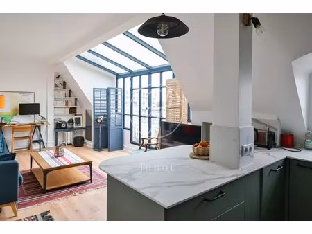 paris 18e - rue championnet / vauvenargues - appartement à vendre - 2 pièces - 38 53m² car