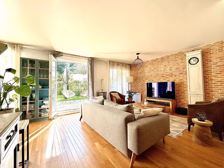 exceptionnel appartement 4 pièces avec jardin plein sud