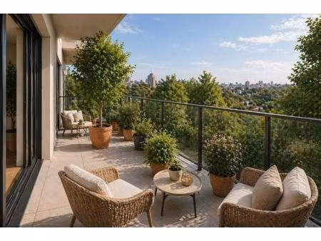 ** magnifique 4 pièces neuf avec grand balcon – métro 5