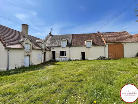 fermette à rénover avec fort potentiel - meillant