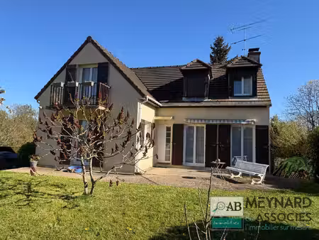 guerard à vendre maison 6 p de 118 03 m2 sur s/sol total  t