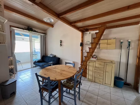 narbonne plage appartement t2 + mezzanine