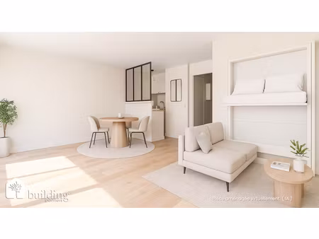 a vendre - neuilly-sur-seine pasteur - studio avec balcon de 31 14 m²