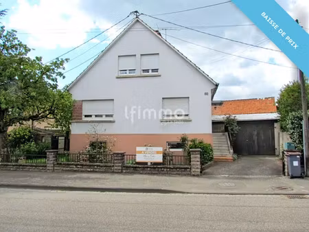 vente maison 5 pièces 110 m² à haguenau (67500)  235 000 €