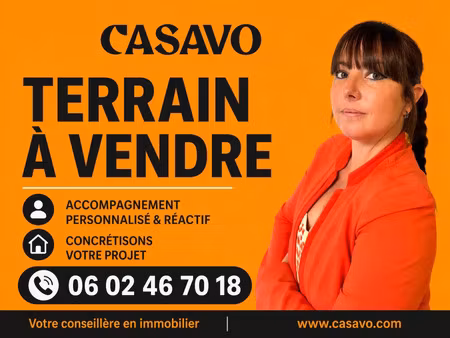 vente terrain 2106 m² le taillan-médoc (33320)