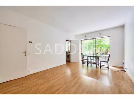 studio rez-de-jardin - neuilly sur seine - 28.39 m²