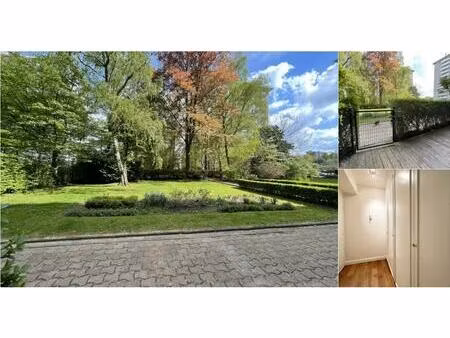 rez-de-chaussée à louer avec terrasse et 2 chambres   auderghem (vbe13419)