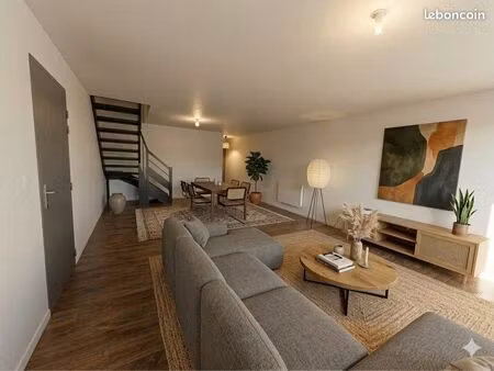 appartement t4 en duplex 90m2