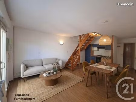 duplex 3 pièces 46 m²