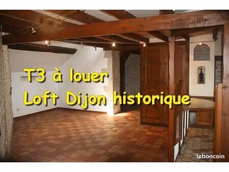 location nue t3 loft dijon centre