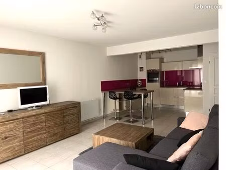 location appartement meublé 2 pièces 50m²