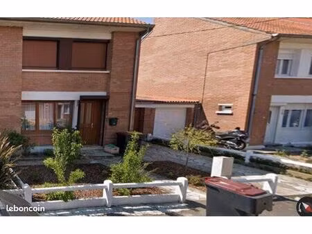 maison 95 m² – 4 chambres – jardin plein sud – garage – secteur calme – harnes