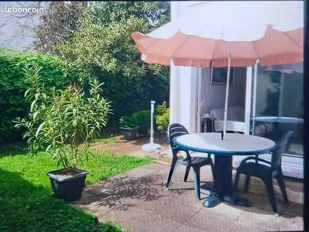 2 pièces 35m2+jardin