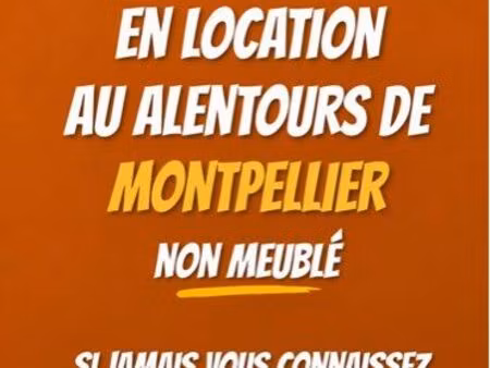 recherche t2 / t3 alentours de montpellier