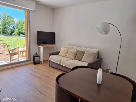 studio meublé avec balcon et cave