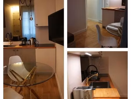 2 pièces meublé quartier madeleine