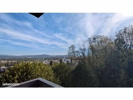 à louer – bel appartement meublé 4 pièces en dernier étage avec vue dégagée