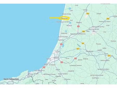 terrain à bâtir à moins de 3 km de l’océan