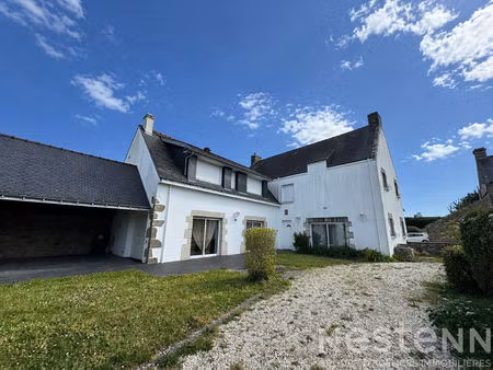 a vendre - maison 185 m² - 6 chambres - coeur de bourg d'erdeven