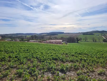 vente terrain 1102 m² à puycasquier (32120)  30 000 €