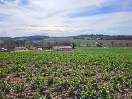 vente terrain 1148 m² à puycasquier (32120)  30 000 €