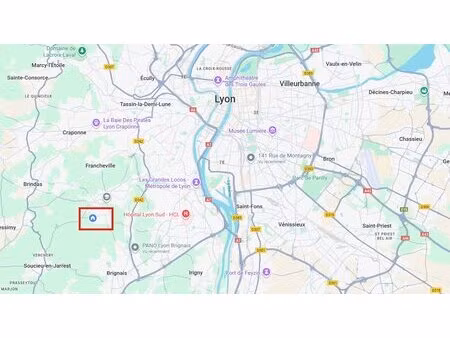 rare terrain constructible coeur chaponost