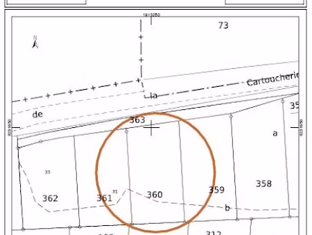vente terrain à val de briey (54150)  68 700 €