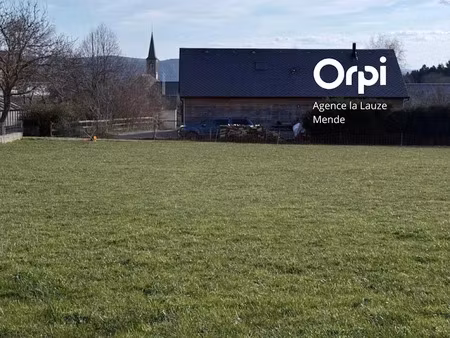 vente terrain à batir 682 m² à chastel-nouvel (48000)  60 000 €