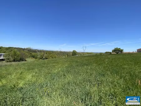 vente terrain à batir à lemps (07300)  58 000 €