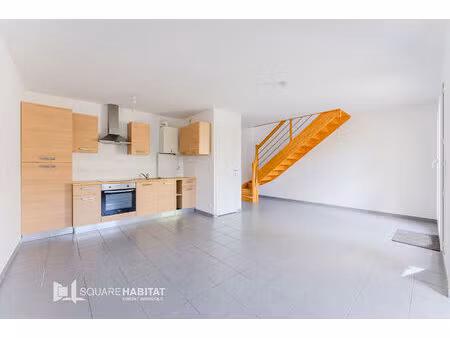 duplex t3 de 63.30 m² avec grande terrasse dans résidence récente au calme