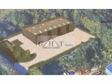 location local industriel 400 m² à notre-dame-de-bondeville (76960)