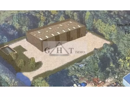 location local industriel 600 m² à notre-dame-de-bondeville (76960)