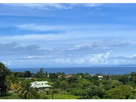 vente terrain 2210 m² capesterre-belle-eau (97130)