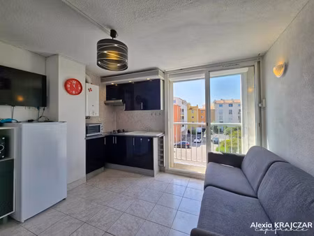 appartement à vendre le cap d'agde 1 pièce(s) 26m2 71 000€