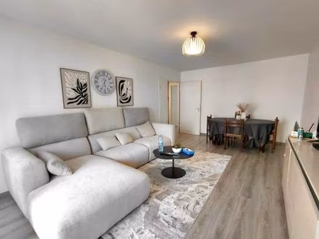 appartement 3 pièces meublé avec balcon -cergy st christophe- 100 m de la gare