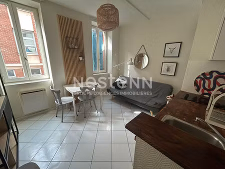 toulouse saint sernin 31000 - hyper centre  très joli t1 bis de 21.69m²