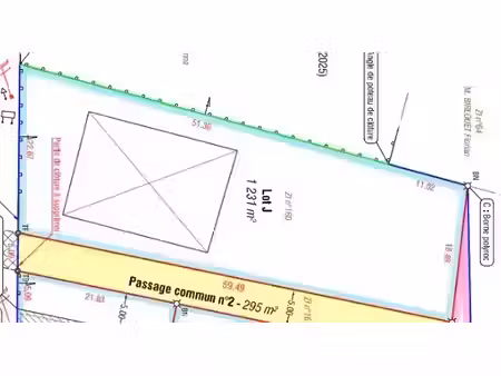 vente terrain 1231 m² à boulay-les-barres (45140)  72 000 €